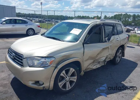 2008 Toyota Highlander Sport from USA, damaged, VIN JTEDS43A282042558